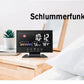 ⏰LETZTER TAG VERKAUF 50% RABATT✨Digitaler LED-Temperatur- und Luftfeuchtigkeitsmonitor, Wettervorhersage, LED-Tischwecker