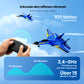 🎄Weihnachtsverkauf💕📢📢 Flash Sale: Nur noch 3 Stunden! ⏰⏰——🔥 2.4GHz RC Segelflugzeug mit Kreisel——Lieblingsspielzeug von Kindern