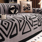 🛋️ 50% RABATT 2026! ✨ Plüsch Sofaüberwurf - Extra Dicke & Rutschfeste Decke mit Elastischen Kanten für Herbst und Winter 🍂❄️