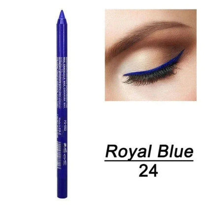 📢📢50 % RABATT!! ⏰ 24 Stunden lang anhaltender, wasserfester Farb-Eyeliner – 13 Farben, Perlmutt- und Matt-Finish, einfach anzuwenden 🎨