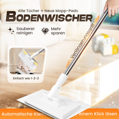 📢📢70 % Rabatt!! ⏰🧹✨Einweg-Staubwischer mit 4 wiederverwendbaren Tüchern💥🌟