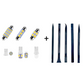 ⏳ 50% RABATT! 💡 42-teiliges LED Auto-Innenraum-Set – T10/DE3175, Plug & Play – Für Kennzeichen, Leselicht & Kofferraum