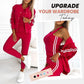 Dreiteiliges Damen-Set – Jacke und Baseballhose, Bequem und Sportlich