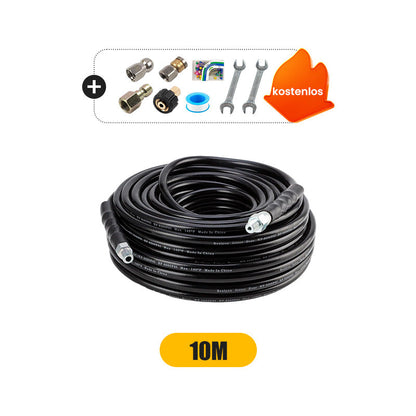 ⏳Begrenzte Zeit 50% Rabatt🚿 Reinigungsset für Abwasserkanäle 5800 PSI – Rotierende Düse und verstärkter Schlauch zum Entstopfen von Rohren 🛠️✨ – Kostenloser Versand