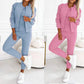 Dreiteiliges Damen-Set – Jacke und Baseballhose, Bequem und Sportlich