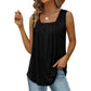 🔥50% Rabatt!🌸Blumen-Camisole mit quadratischem Ausschnitt – Boho-Stil, seitlicher Schlitz, leicht & luftig ✨