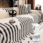 🛋️ 50% RABATT 2026! ✨ Plüsch Sofaüberwurf - Extra Dicke & Rutschfeste Decke mit Elastischen Kanten für Herbst und Winter 🍂❄️