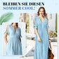 ⏰ Letzter Tag Sale 49% Rabatt 💃 Elegantes V-Ausschnitt-Kleid mit dezenten Cut-Outs für Damen