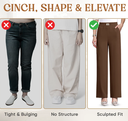 👖 In drei Längen – 60 % Rabatt nur heute! 🌷💥 Perfekt fallende High-Waist Stretch-Hose