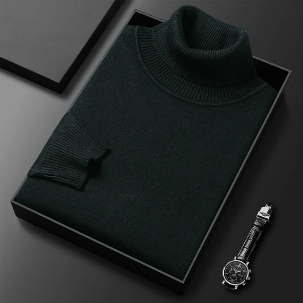 🧶 50% RABATT HEISSER VERKÄUF! ✨ Premium Kaschmirpulli Herren Einfarbig - Weiches Wohlfühlgarn mit Moderner Passform für Business & Freizeit 👔🎯