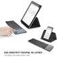 Ultradünne kabellose Mini-Bluetooth-Tastatur, faltbare und schlichte Tablet-Tastatur für zu Hause und das Büro