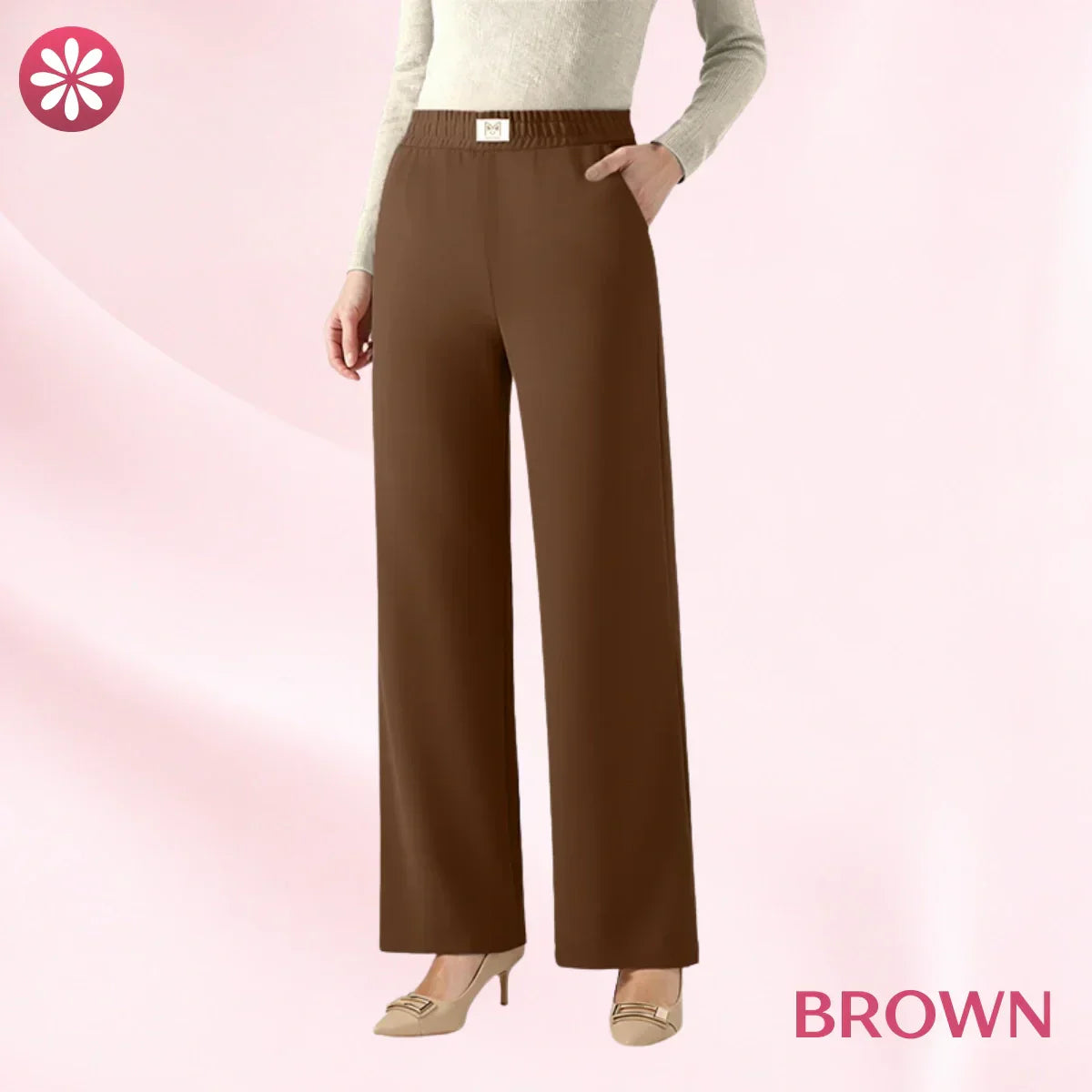 👖 In drei Längen – 60 % Rabatt nur heute! 🌷💥 Perfekt fallende High-Waist Stretch-Hose