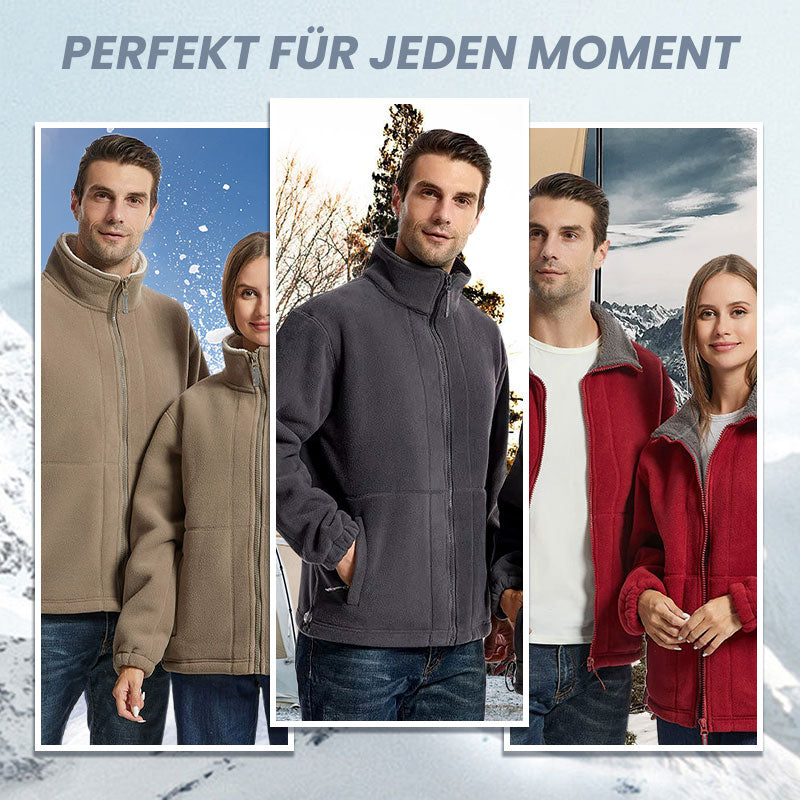 🍂 Early-bird price 73% Rabatt 🍁Herrenjacke mit doppelseitigem Fleece