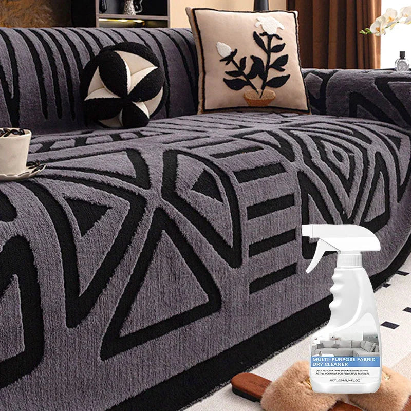 🛋️ 50% RABATT 2026! ✨ Plüsch Sofaüberwurf - Extra Dicke & Rutschfeste Decke mit Elastischen Kanten für Herbst und Winter 🍂❄️