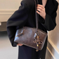 Vintage-Umhängetasche aus PU-Leder für Damen