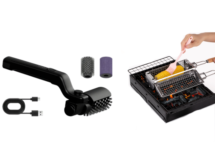 Kabelloser elektrischer Grillbürstenreiniger