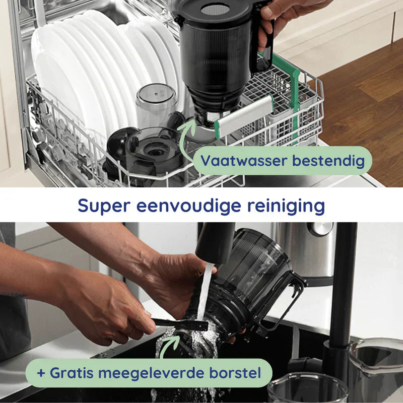 ✨🥤60% RABATT + KOSTENLOSER VERSAND🍎 Hochleistungs-Kaltpress-Entsafter – 110 mm extra breiter Einfülltrichter, 98 % Saftausbeute & einfache Reinigung ⚡