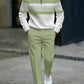 Herren-Set: Pullover mit grafischem Druck und Hose