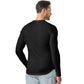 🏋️ Herren Fitness-Langarmshirt – Halbeng, elastisch, gestreift & atmungsaktiv, für Basketball, Laufen & Training, S–3XL✨