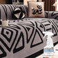 🛋️ 50% RABATT 2026! ✨ Plüsch Sofaüberwurf - Extra Dicke & Rutschfeste Decke mit Elastischen Kanten für Herbst und Winter 🍂❄️