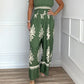 Ärmelloser Neckholder-Jumpsuit mit weitem Bein für Damen