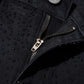 Schwarze Slim-Fit-Jeans mit Strasssteinen
