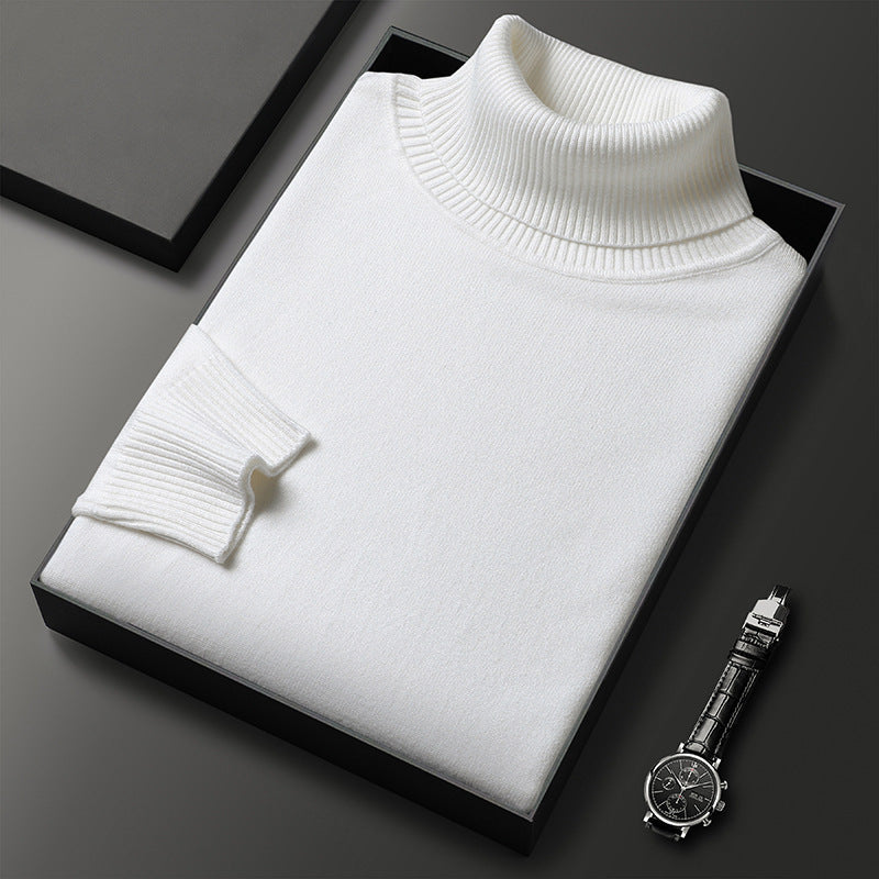 🧶 50% RABATT HEISSER VERKÄUF! ✨ Premium Kaschmirpulli Herren Einfarbig - Weiches Wohlfühlgarn mit Moderner Passform für Business & Freizeit 👔🎯