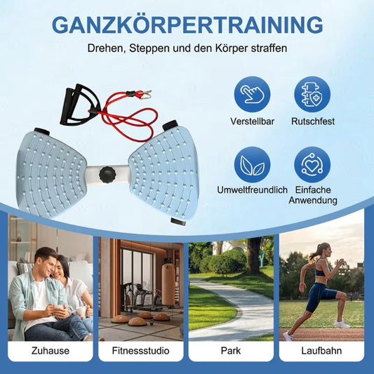 ✈️Kostenloser Versand🔥Verstellbare Unisex-Bauchmuskelmaschine, geräuschloses Rumpftrainingsgerät, Heimfitnessgerät, unterstützt 330 Pfund💓