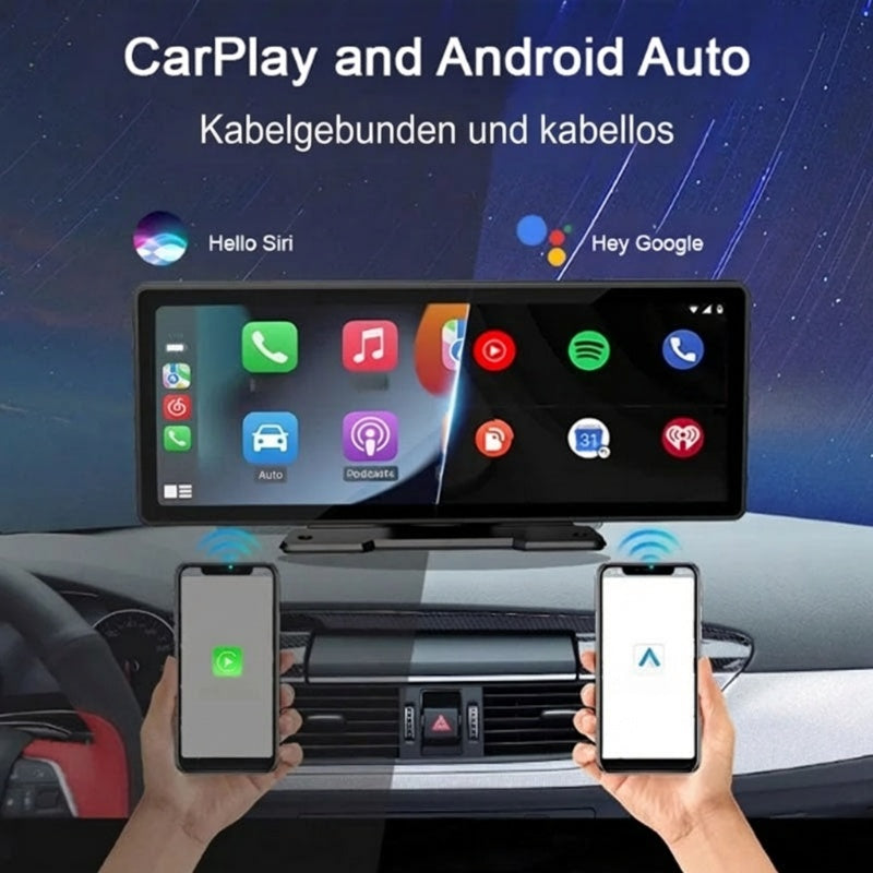 10,26-Zoll Carplay Bildschirm für Auto mit Rückfahrkamera