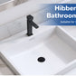 Hibbent Upgraded 3-in-1 Bathroom Sink Drain Strainer, Universal Pop-Up Plug, Removable Stainless Steel Basket-Style Hair Catcher, 1.1–2.36-inch Sink Plug, Brass Cartridge, Matt Black