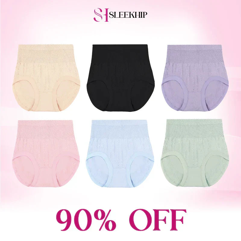 💥Jahresendausverkauf – 70 % Rabatt 💞 Auslaufsichere, hoch taillierte, bauchformende, poformende Unterhosen