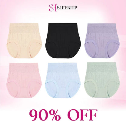 💥Jahresendausverkauf – 70 % Rabatt 💞 Auslaufsichere, hoch taillierte, bauchformende, poformende Unterhosen