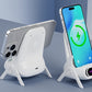 📱 50% RABATT！✨ Multifunktionale Kabellose Halterung mit Schnellladung - 360° Verstellbar mit LCD-Anzeige für Büro & Reise 🚗💻