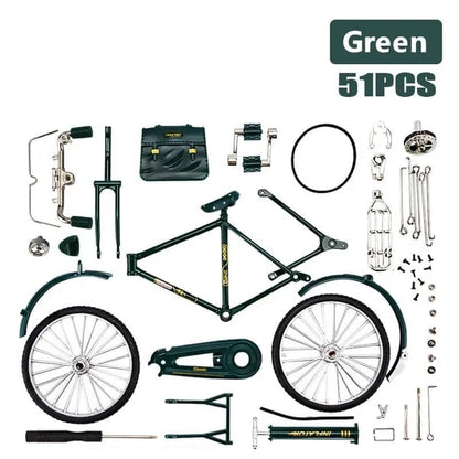 🔧 50 % RABATT HEISSER VERKAUF! ✨ DIY-Fahrradmodellbausatz – Präzisions-Bausatz mit Werkzeugen 🚴‍♂️🎁