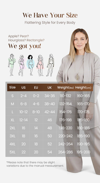 Elegantes 3-teiliges Set aus Longline-Cardigan, Top und Hose