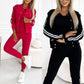 Dreiteiliges Damen-Set – Jacke und Baseballhose, Bequem und Sportlich
