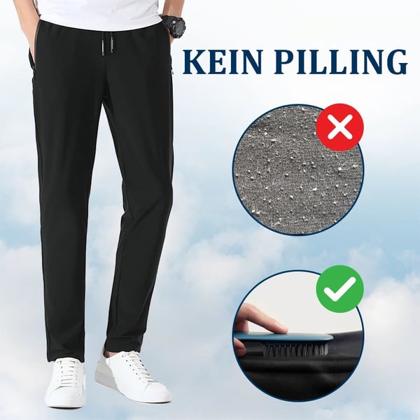 ☀️ Leichte Eis Seide Sporthose für Herren – Ideal für den Alltag