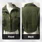 Stehkragen-Jacke mit Druckknöpfen, Kordelzug und Taschen