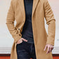 🔥Black-Friday-Mega-Angebot – 50 % Rabatt!🔥Herren einreihige einfarbige Jacke mit Schnalle