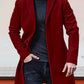 🔥Black-Friday-Mega-Angebot – 50 % Rabatt!🔥Herren einreihige einfarbige Jacke mit Schnalle