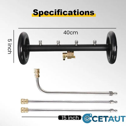 Versatile Pressure Undercarriage Cleaner Nozzle