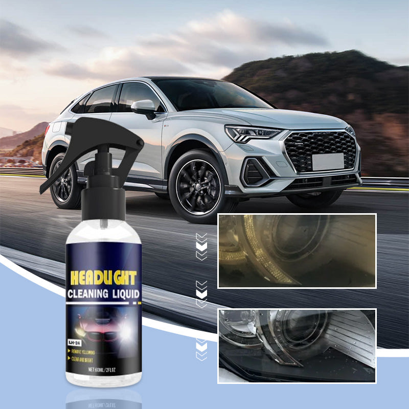 🚗 KAUFE 1, ERHALTE 1 GRATIS! 💡 Autoscheinwerfer-Reiniger & Restaurierungsmittel – Entfernt Vergilbung & Kratzer, UV-Schutz & Langanhaltende Klarheit ✨