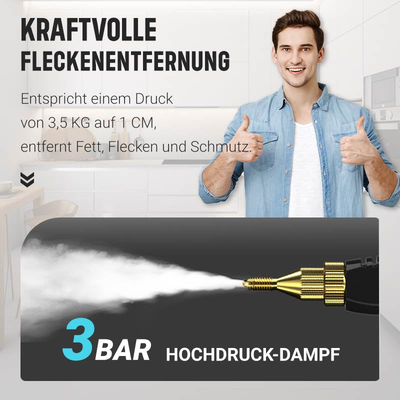 🔥2500W-Handdruck-Hochtemperatur-Dampfreinigungsmaschine