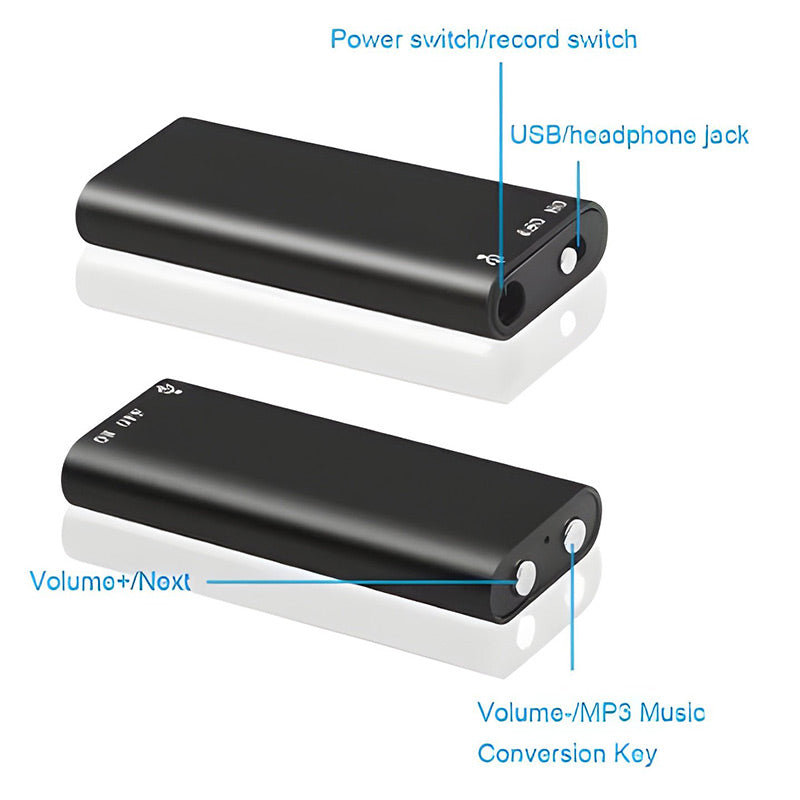 🎙️ 50% RABATT JETZT ! ✨ Mini Digital Audio Voice Recorder Pen – Diskrete Aufnahme, Lange Akkulaufzeit & Einfache Übertragung ✨