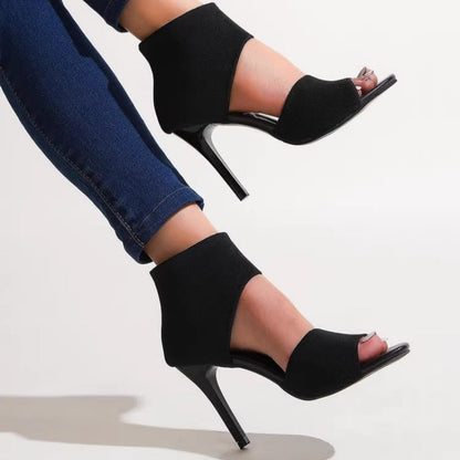 👡 50% RABATT! 👠 Stylische Damen Sandalen mit Schlankem Absatz – Elegant, Bequem & Perfekt Für Besondere Anlässe ✨