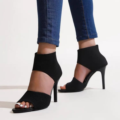 👡 50% RABATT! 👠 Stylische Damen Sandalen mit Schlankem Absatz – Elegant, Bequem & Perfekt Für Besondere Anlässe ✨