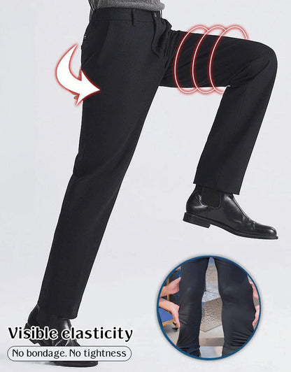 👖 Herren Anzughose Schlank Gerade – 50% RABATT! Sommerleicht, Elastisch, Business & Freizeit