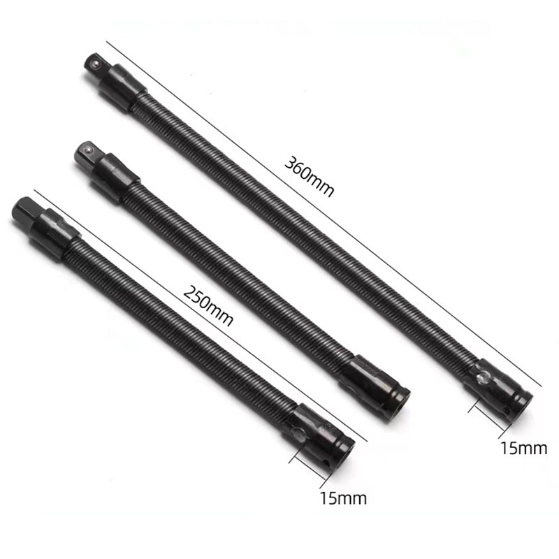 🔧 50% RABATT! 🔩 Flexible 1/2-Zoll-Steckschlüsselverlängerung – Bewältigt Enge Stellen, Robuste Konstruktion & Universelle Passform 🛠️