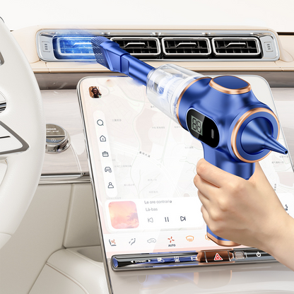 Kabelloser Handstaubsauger mit Saug- & Blasfunktion – Für Haushalt und Auto, kompakt & leistungsstark 🧹🚗