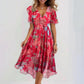 🔥NEU! 2026 Trend-Chiffonkleid mit V-Ausschnitt – Jetzt 20€ sparen!